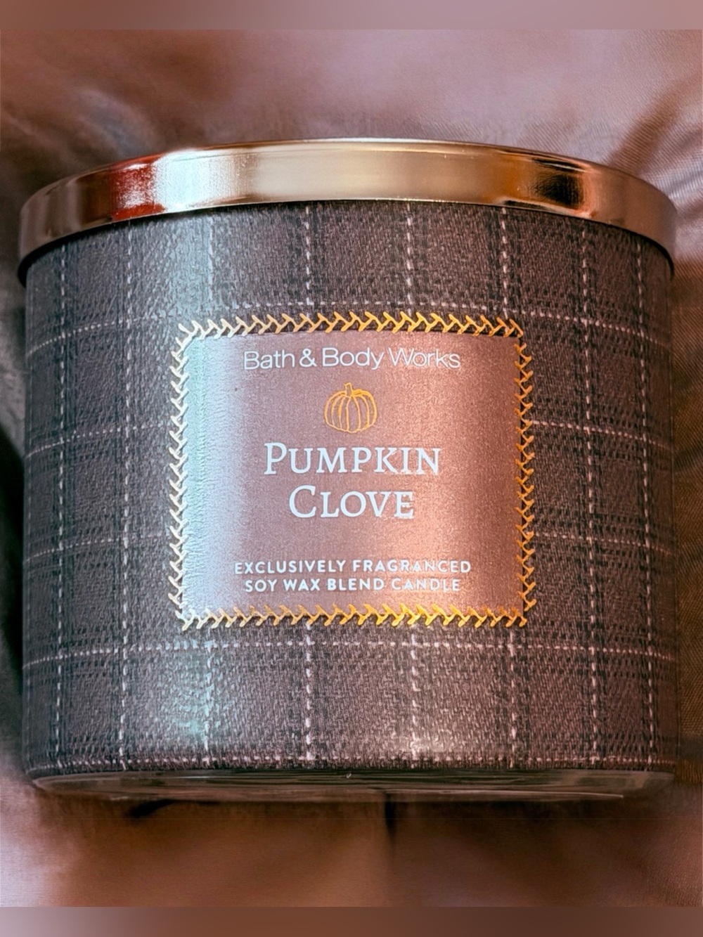 Bath & Body Works Pumpkin Clove Soy Candle